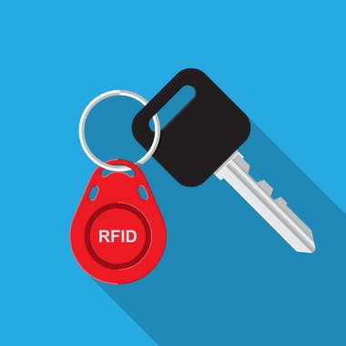 RFID tag key